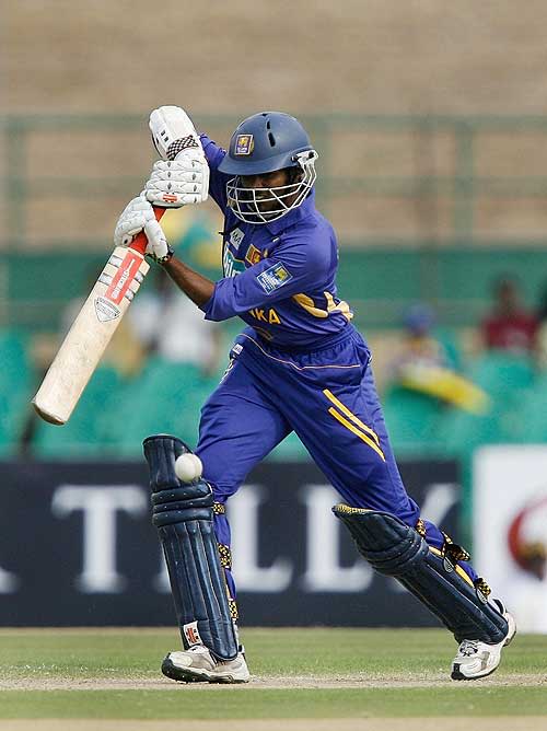 Upul Tharanga Drives Through The Covers Espncricinfo