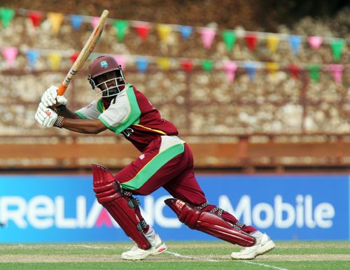 Adrian Barath Guides The Ball To Fine Leg ESPNcricinfo