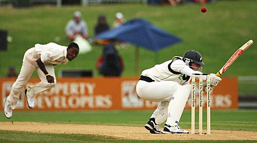 Fidel Edwards Makes Life Difficult For Iain O Brien ESPNcricinfo