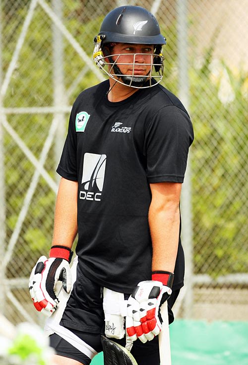 Jesse Ryder Waits For His Turn To Bat ESPNcricinfo