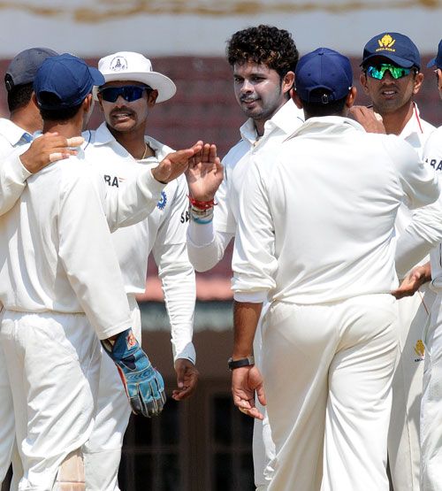 Sreesanth Celebrates A Wicket ESPNcricinfo