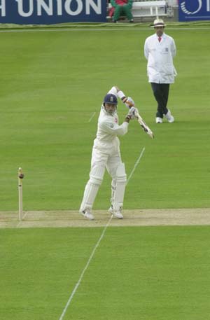 Mark Ramprakash Opens The Batting For England At Lord S