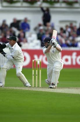 Mike Atherton On The Defensive At Trent Bridge 2000 ESPNcricinfo