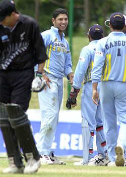 Hero With The Bat Against Lanka Yuvraj Singh Is Cheered By His