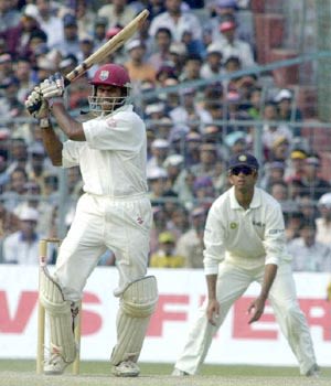 Chanderpaul Pulls One To The Boundary ESPNcricinfo