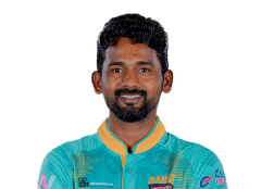 Check stats, recent matches, performance and other info for S Boopalan