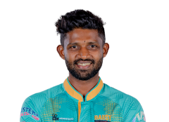 Check stats, recent matches, performance and other info for Karaparambil Satish Monish