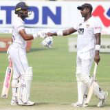 Angelo Mathews and Dinesh Chandimal stand up to be counted