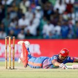 Nitish Rana penalised for 'use of audible obscenity'