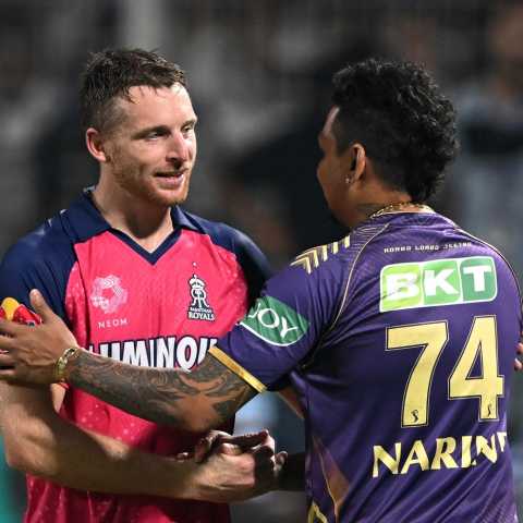 Narine and Buttler: A Tale of Two Centuries in IPL 2024.
