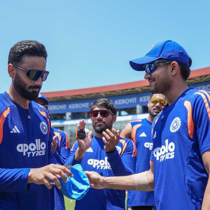 All-Rounder Naman Dhir Makes Surprise International Debut Against West Indies