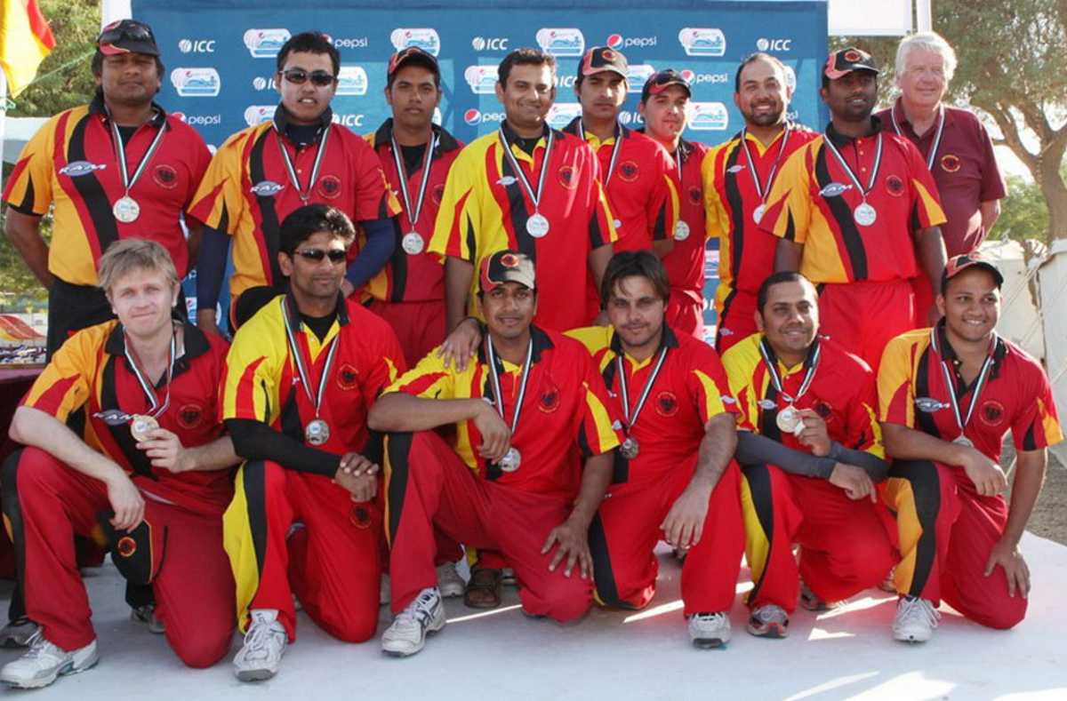 Germany finished runners-up to Kuwait, Kuwait v Germany, WCL Division 8 Final, Ahmadi City, November 12, 2010