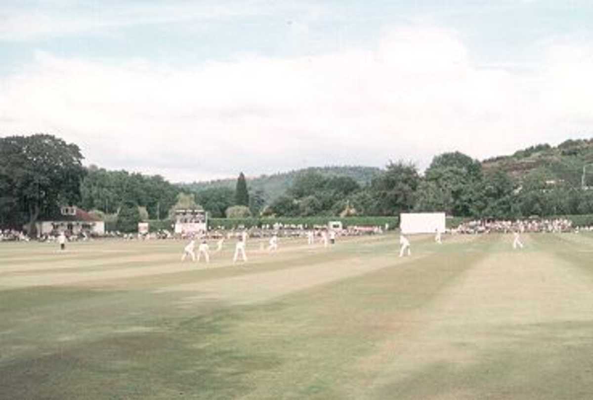 A view of the Ynysangharad Park ground in Pontypridd