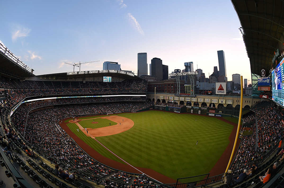 A general view of the Minute Maid Park, Houston