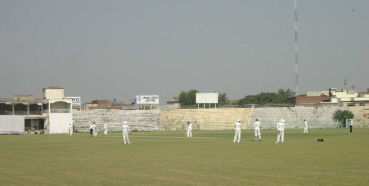 The Jinnah Stadium in Sialkot