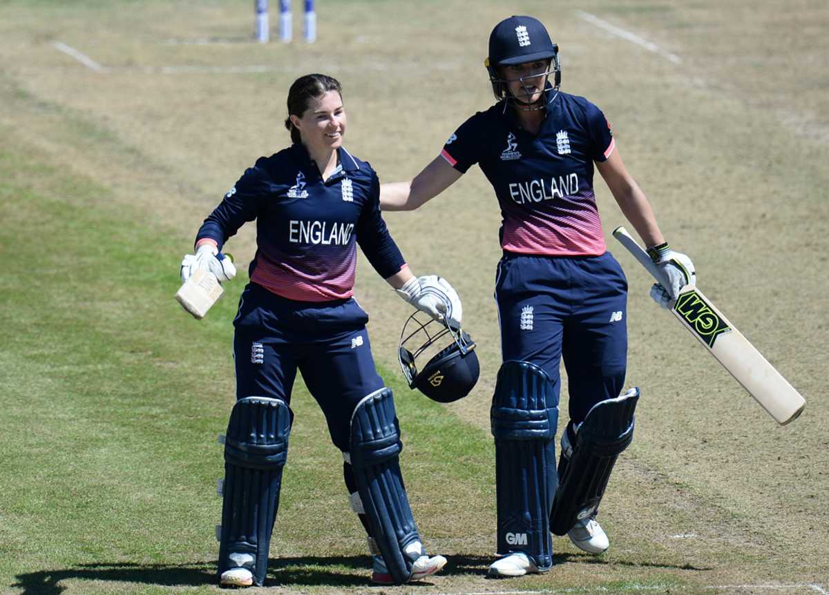 Tammy Beaumont and Sarah Taylor added 275 off 209 balls