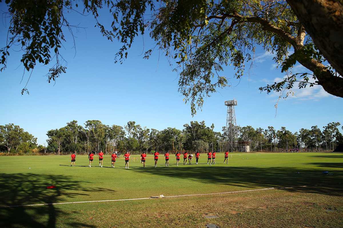 A view across Marrara Cricket Ground in Darwin