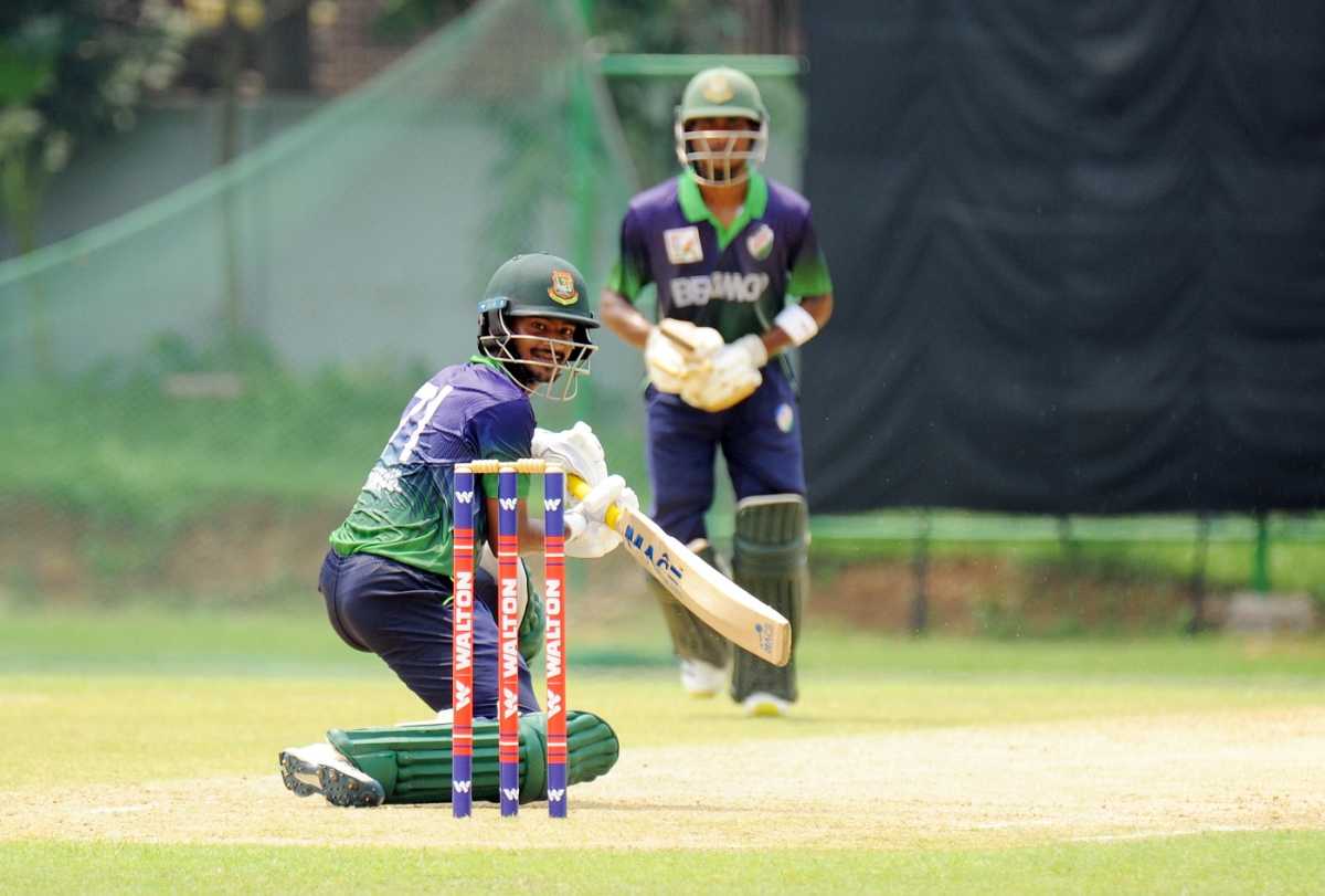 Mahmudul Hasan Joy was the top scorer in the DPL after six rounds, Dhaka Premier League, June 10, 2021