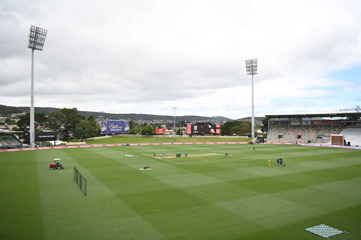 Hobart prepares for its Ashes debut