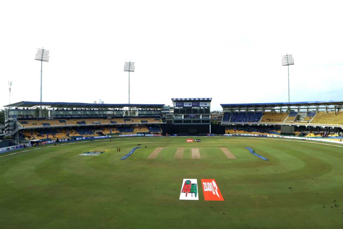 A general view across the R. Premadasa stadium, Sri Lanka vs Australia, 1st T20I, Colombo, June 7, 2022