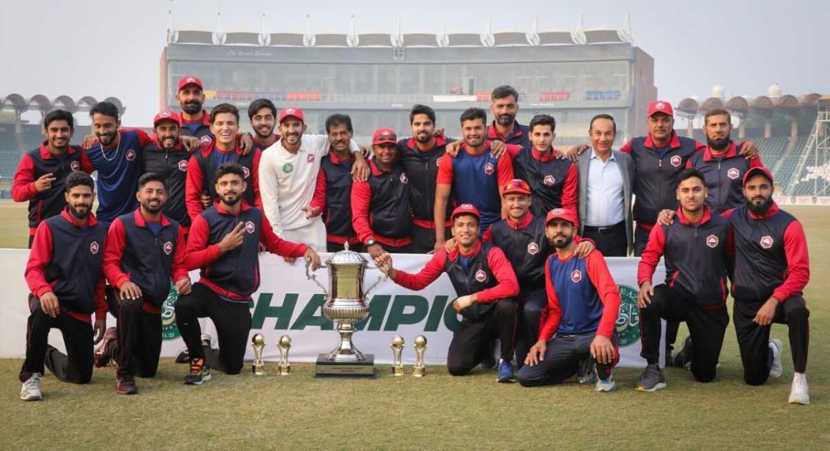 Northern were crowned the Quaid-e-Azam champions for the first time