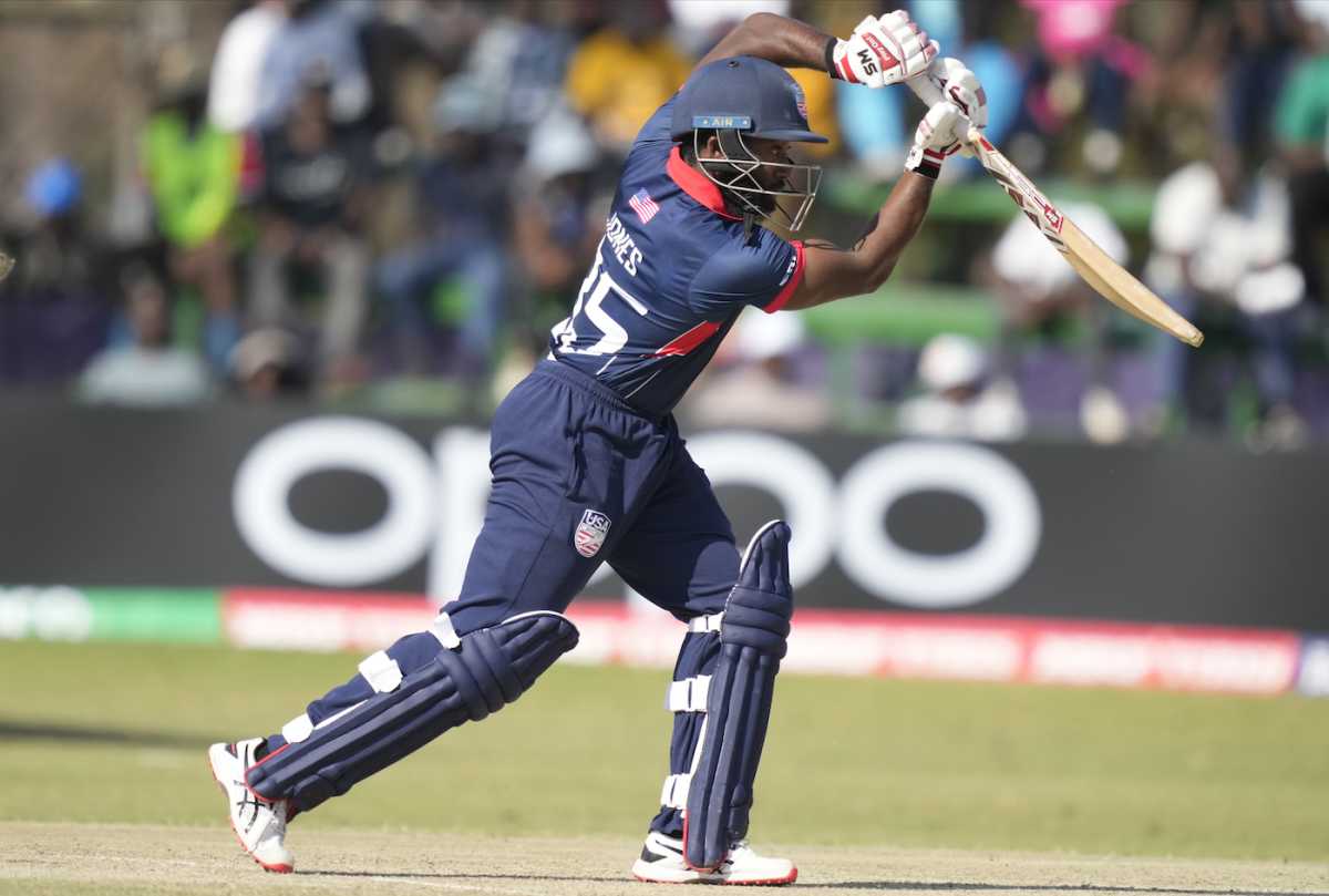 Aaron Jones ODI photos and editorial news pictures from ESPNcricinfo Images