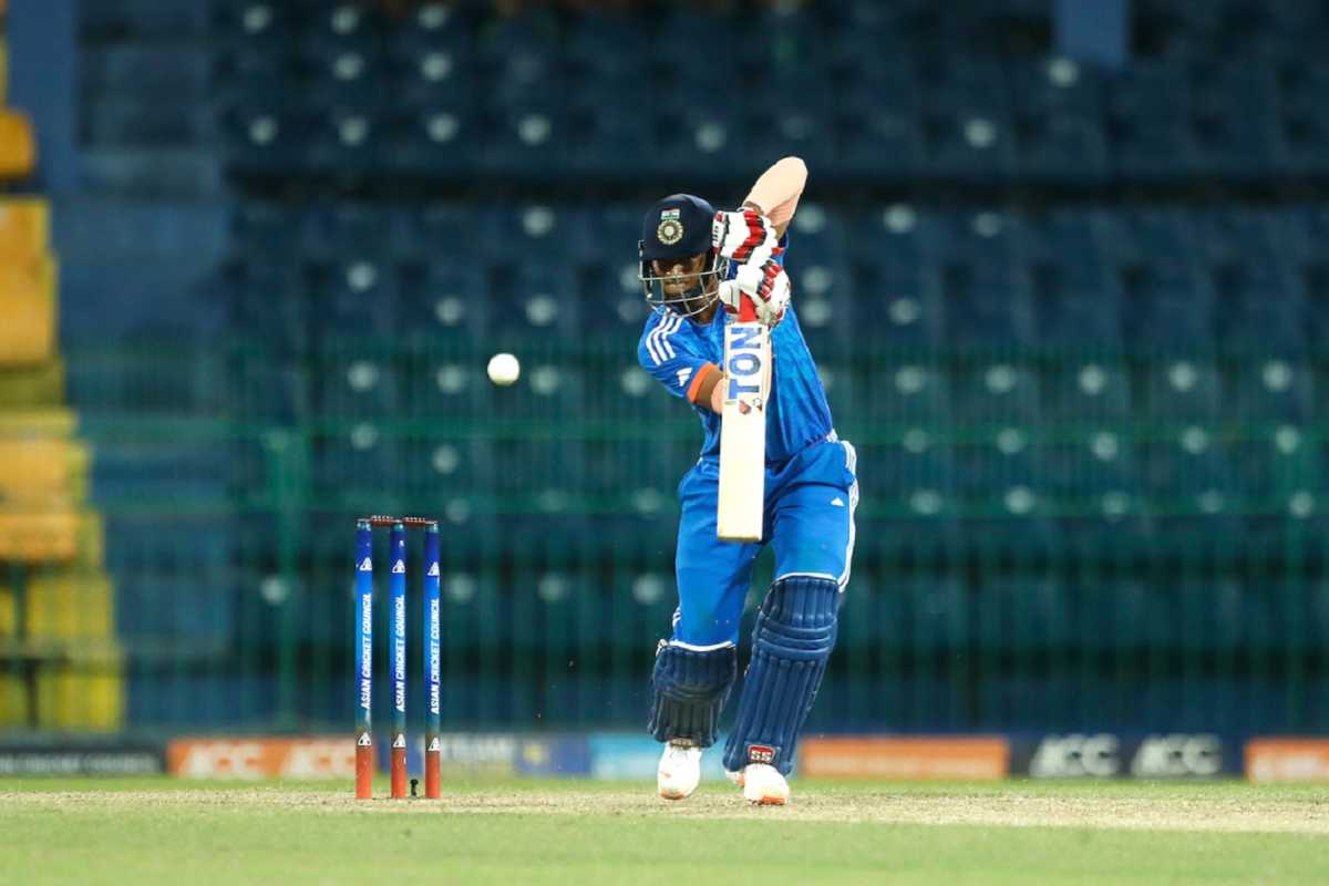 Yash Dhull scored 39 off 41, India A vs Pakistan A, ACC Men's Emerging Cup, Final, Colombo, July 23, 2023