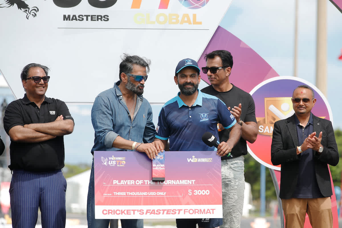 Mohammad Hafeez was in prime form with bat and ball throughout the tournament, New York Warriors vs Texas Chargers, US Masters T10, Lauderhill, August 27, 2023