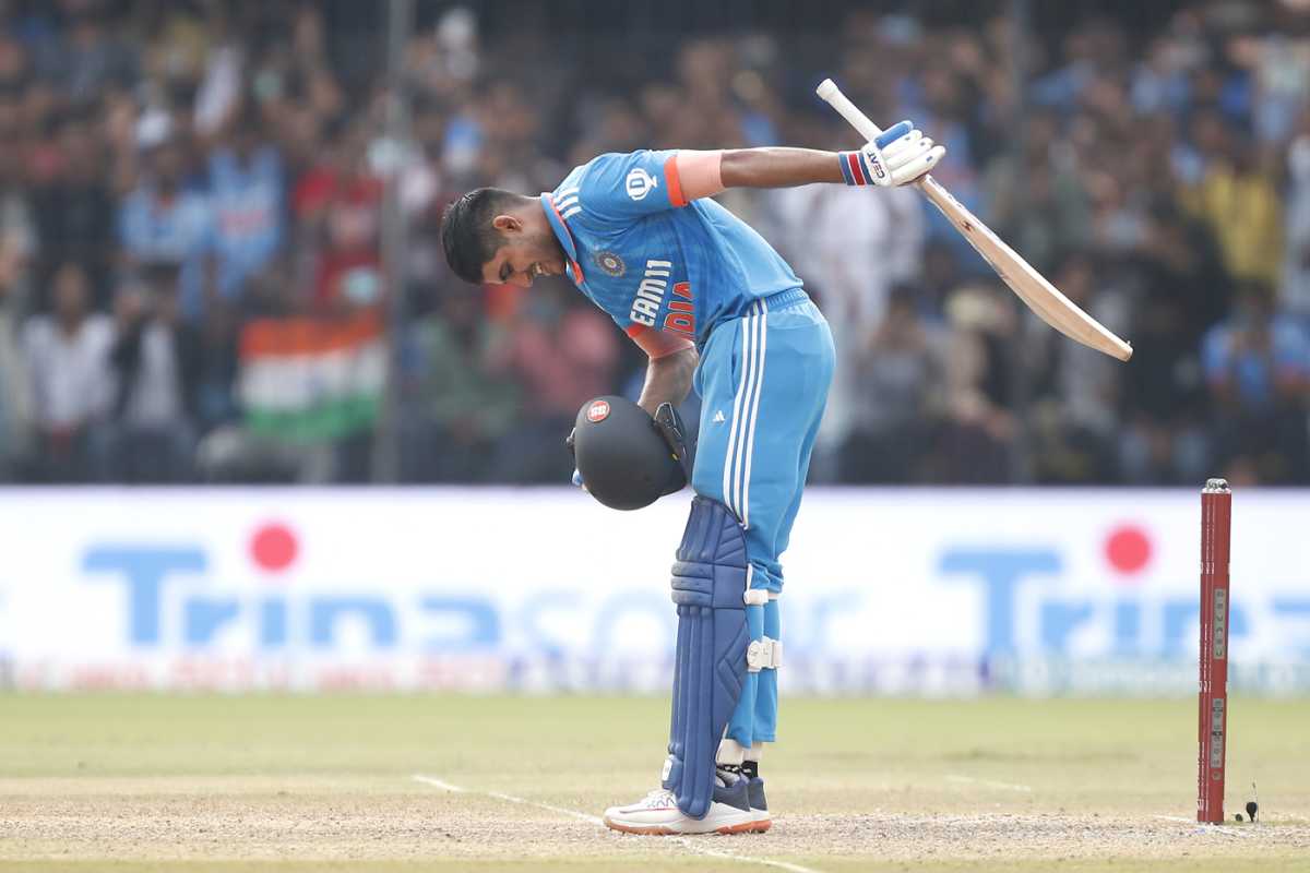 Shubman Gill ODI photos and editorial news pictures from ESPNcricinfo Images