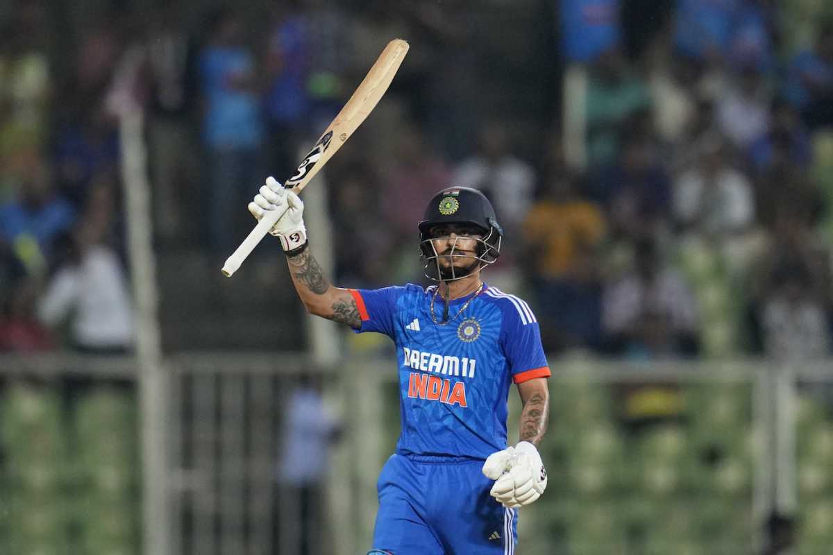 Ishan Kishan brought up fifty in 29 balls, India vs Australia, 2nd Men's T20I, Thiruvananthapuram, November 26, 2023
