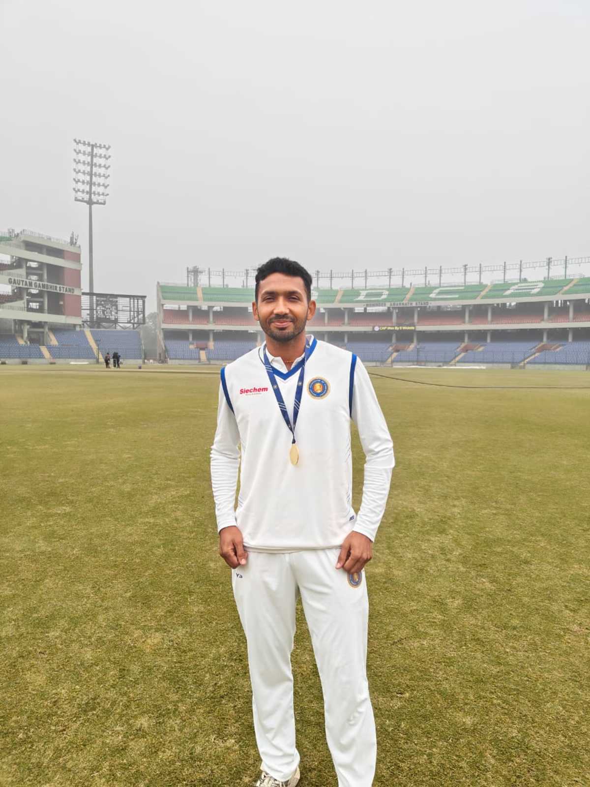 Gaurav Yadav picked a ten-wicket haul as Puducherry stunned Delhi in the first round of the Ranji Trophy 2023-24
