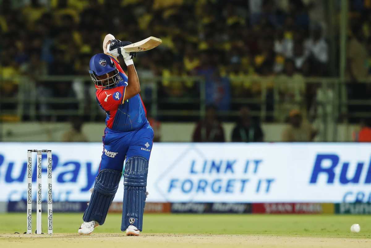 Prithvi Shaw played some attractive shots up top, Delhi Capitals vs Chennai Super Kings, IPL 2024, Visakhapatnam, March 31, 2024