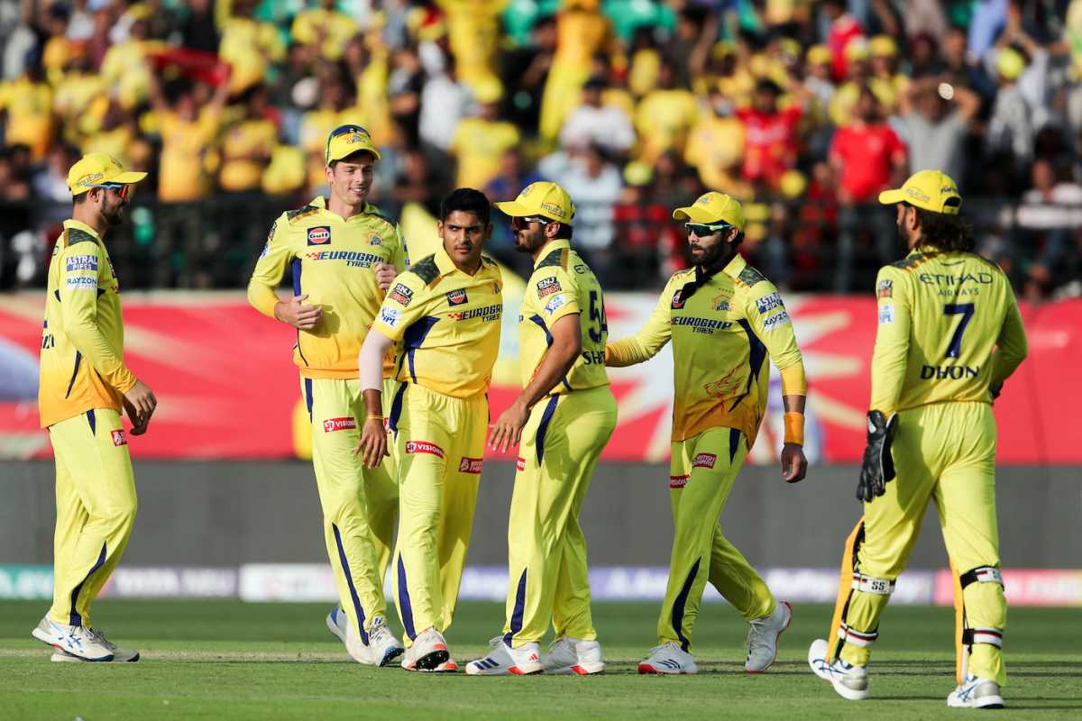 Tushar Deshpande struck twice in the second over, Punjab Kings vs Chennai Super Kings, IPL 2024, Dharamsala, May 5, 2024