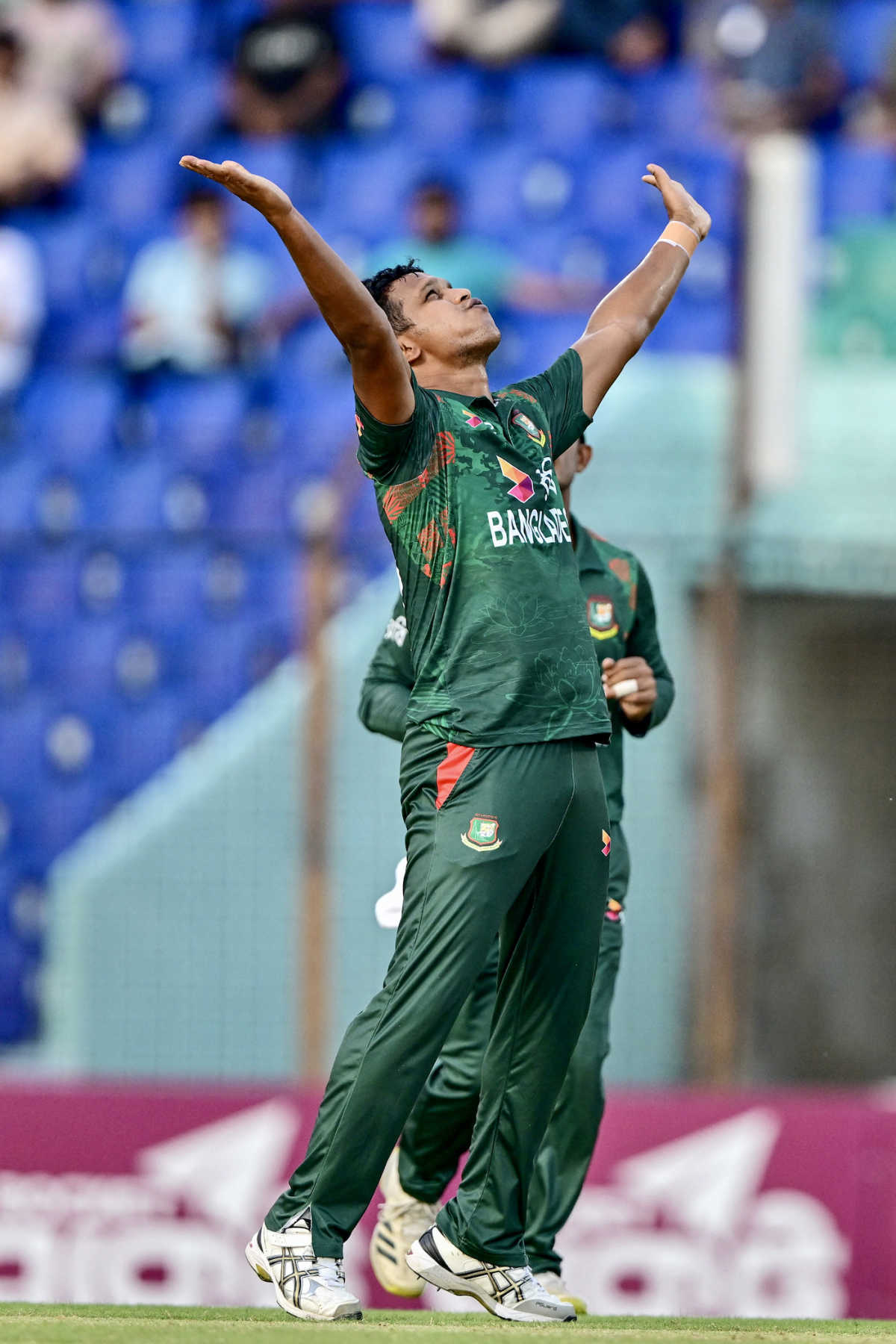 Mohammad Saifuddin finished with 3 for 42, Bangladesh vs Zimbabwe, 3rd T20I, Chattogram, May 7, 2024