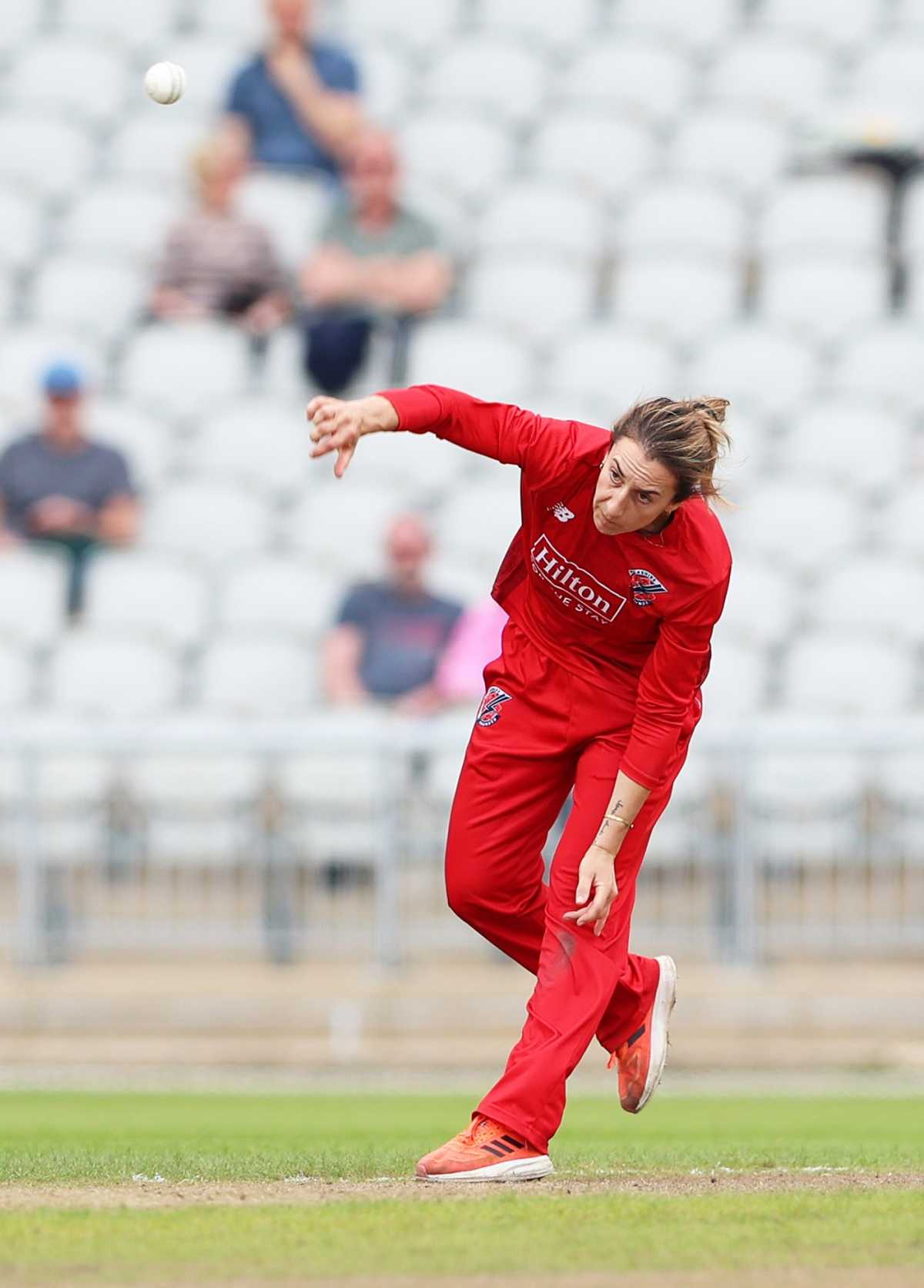 Fi Morris picked up three wickets, Thunder vs Central Sparks, Charlotte Edwards Cup, Old Trafford, May 30, 2024