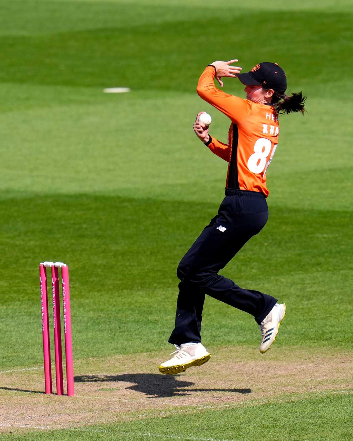 Charli Knott picked up two wickets in her four overs, South East Stars vs Southern Vipers, Kia Oval, June 2, 2024
