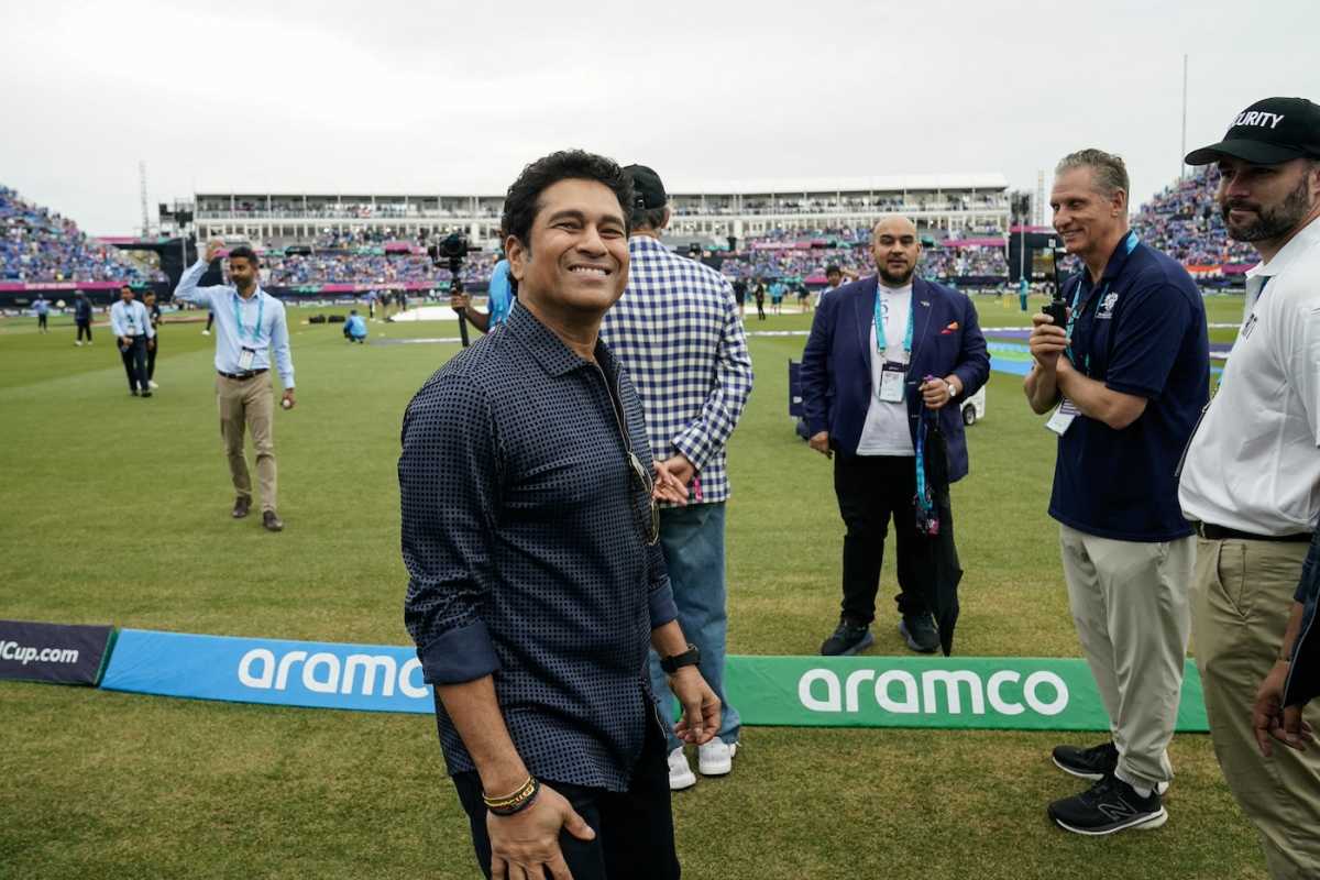 Sachin Tendulkar makes an appearance, India vs Pakistan, T20 World Cup 2024, New York, June 9, 2024