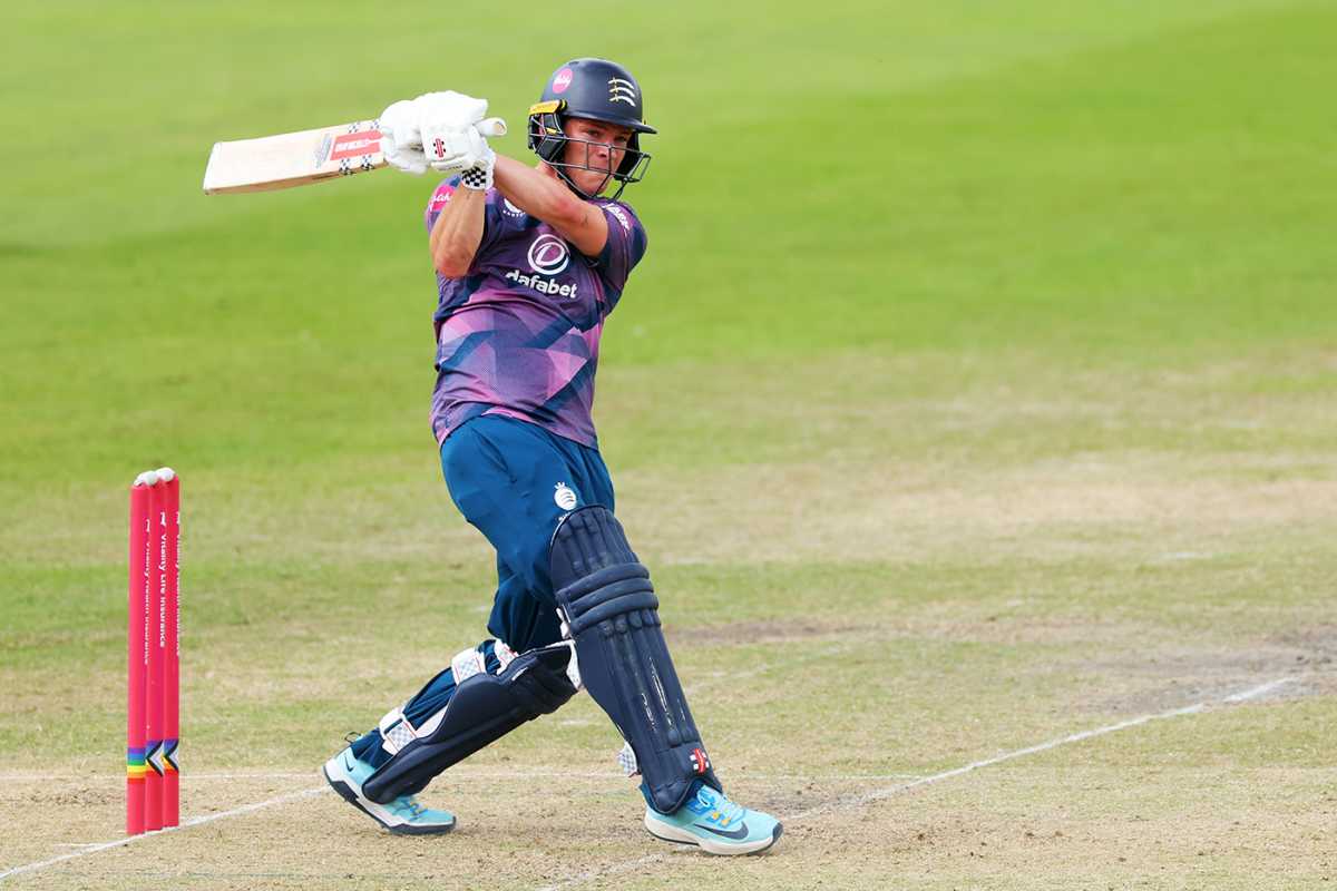 Jack Davies played a vital hand in Middlesex's win, Gloucestershire vs Middlesex, Vitality Blast, Cheltenham, July 11, 2024
