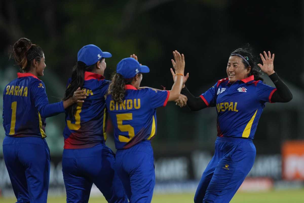 Sita Rana Magar was the pick of the Nepal bowlers, India vs Nepal, Women's Asia Cup 2024, Dambulla, July 23, 2024