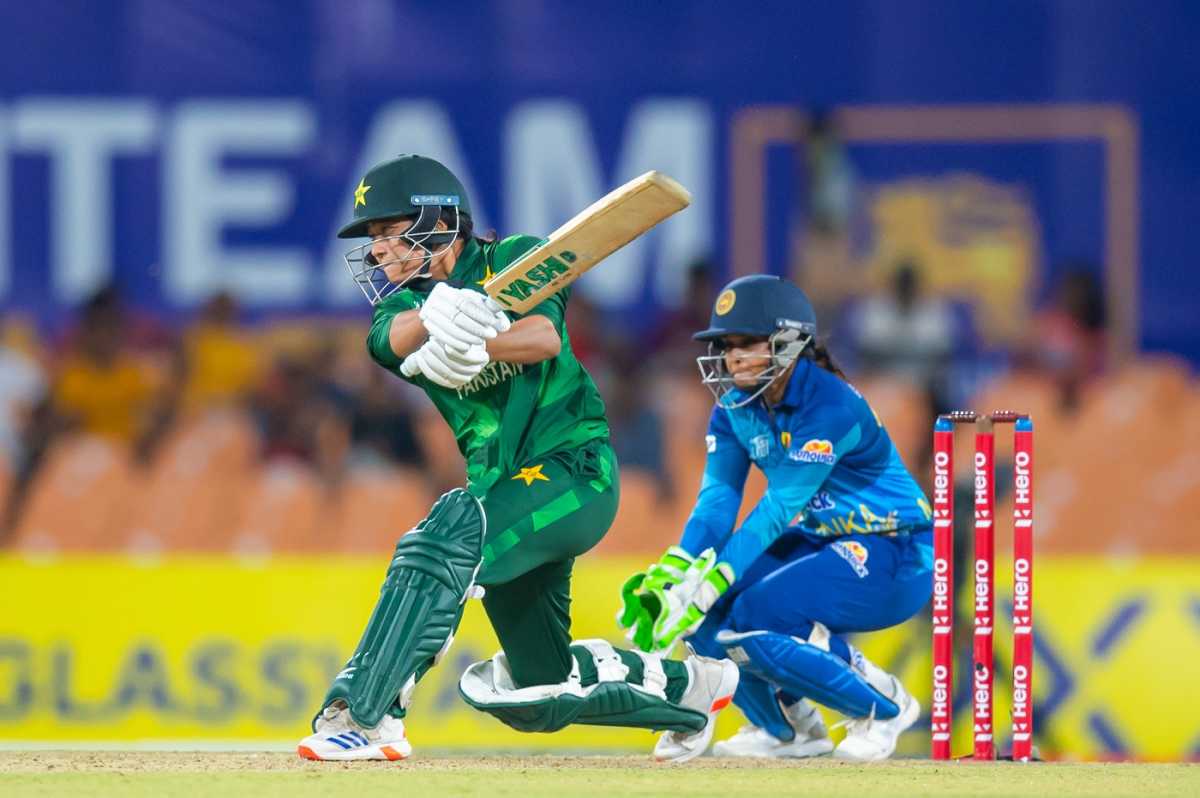 Fatima Sana helped Pakistan end their innings on a high, Sri Lanka vs Pakistan, Women's Asia Cup 2024, Dambulla, July 26, 2024