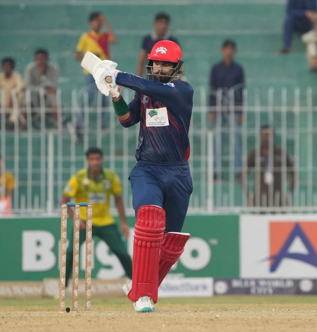 Umar Amin scored a steady fifty before speeding up, Dolphins vs Lions, Champions One-Day Cup, Faisalabad, September 22, 2024