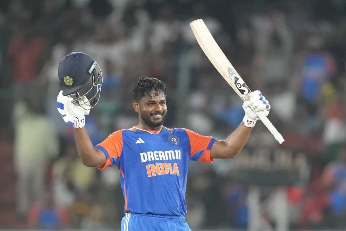 It was an evening of joy for Sanju Samson, India vs Bangladesh, 3rd T20I, Hyderabad, October 12, 2024