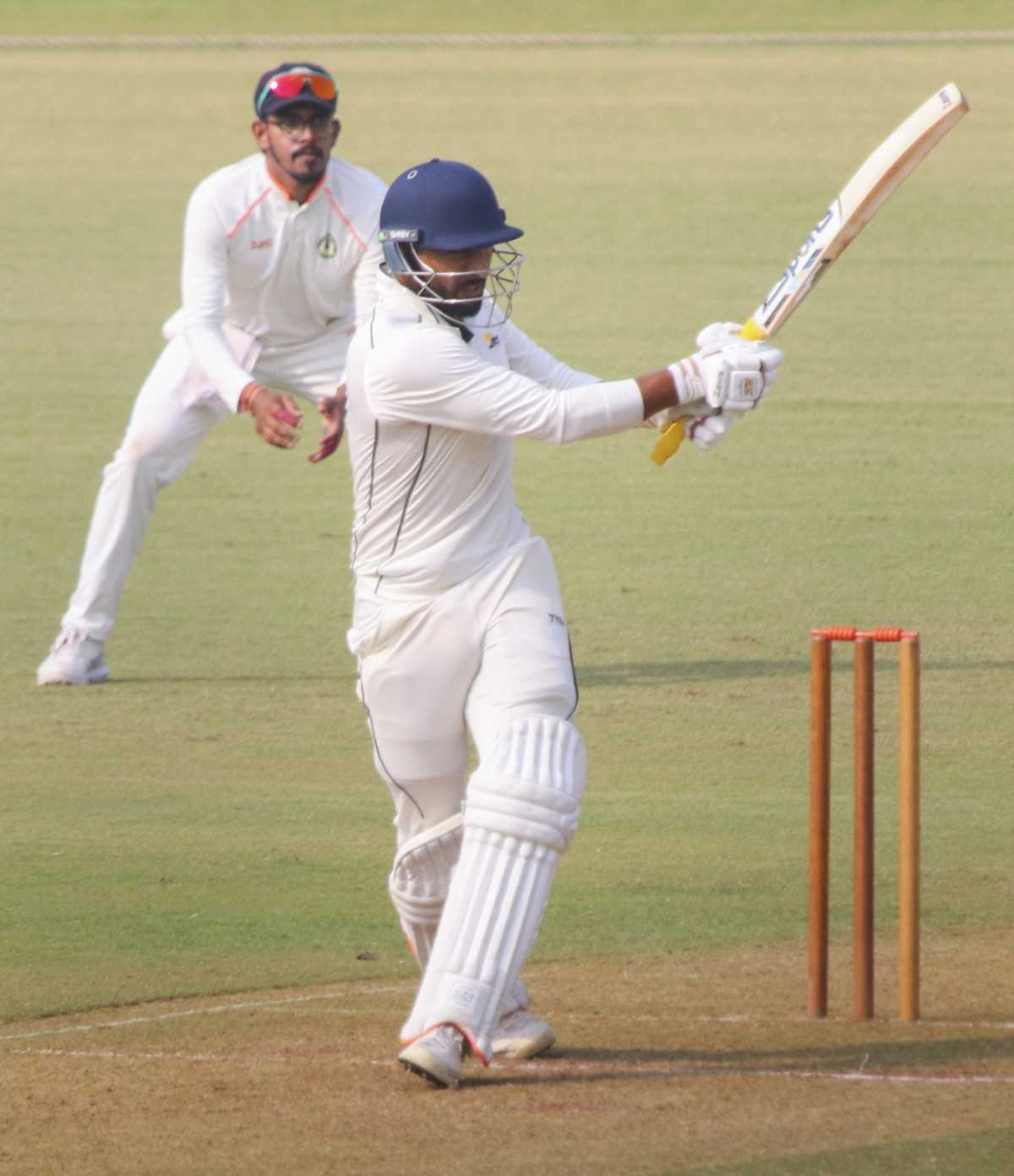 Rishi Dhawan brings out the pull, Vidarbha vs Himachal Pradesh, Ranji Trophy 2024-25, Nagpur, November 6, 2024