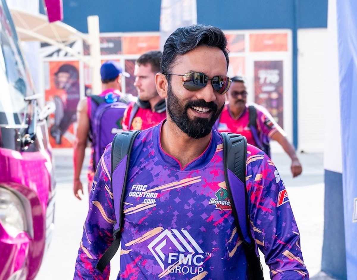 Dinesh Karthik will represent Bangla Tigers at the Abu Dhabi T10, Abu Dhabi T10, Abu Dhabi, November 29, 2024