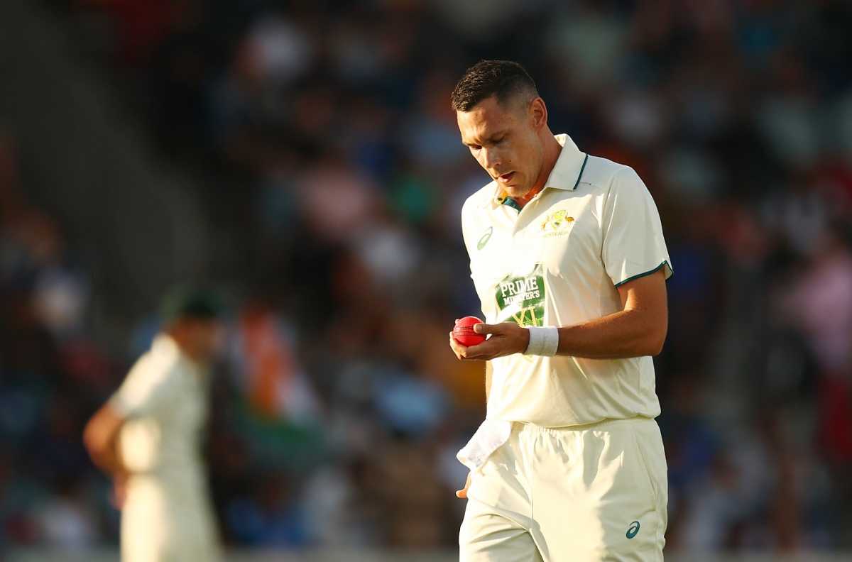 Scott Boland went wicketless in the tour game, Prime Minister's XI vs Indians, Canberra, December 1, 2024