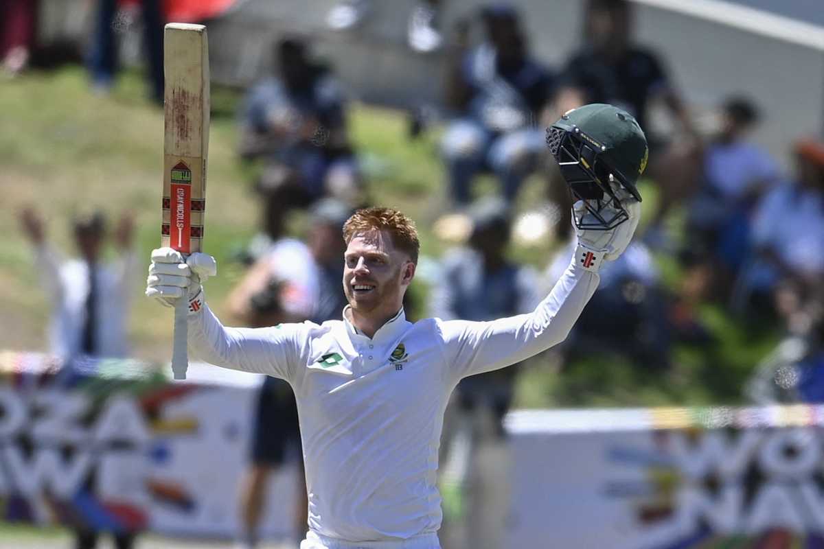 Kyle Verreynne got to his fourth Test hundred, South Africa vs Pakistan, 2nd Test, Cape Town, 2nd day, January 4, 2025