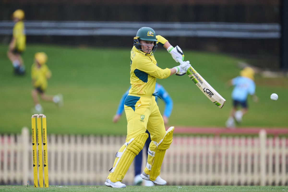 Alyssa Healy scored a 33-ball 38 with six fours and a six, Governor-General XI vs England, Women's Ashes Tour match, North Sydney, January 9, 2025