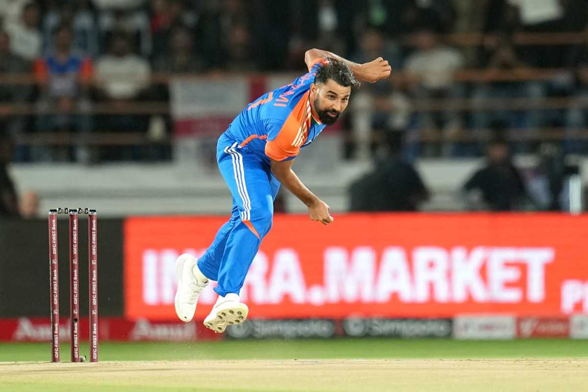 Mohammed Shami bends his back on international comeback, India vs England, 3rd T20I, Rajkot, January 28, 2025