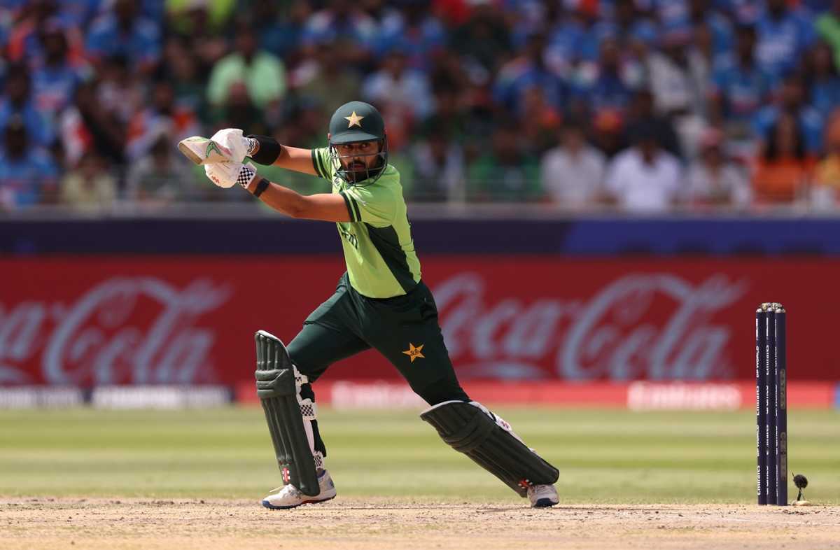 Saud Shakeel started slowly, Pakistan vs India, ICC Men's Champions Trophy, Dubai, February 23, 2025