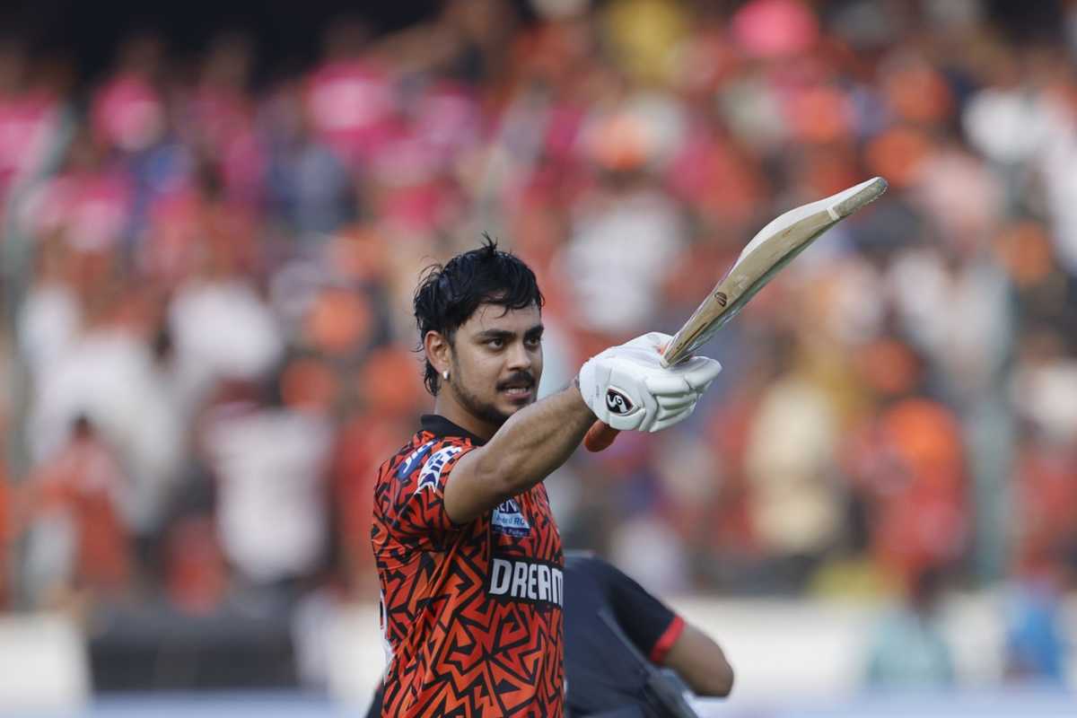 Ishan Kishan's ton propelled Sunrisers Hyderabad to 286, Sunrisers Hyderabad vs Rajasthan Royals, IPL 2025, Hyderabad, March 23, 2025